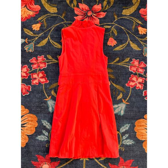 Milly of New York Ruffle Belted Dress Size 10 - Picture 6 of 7